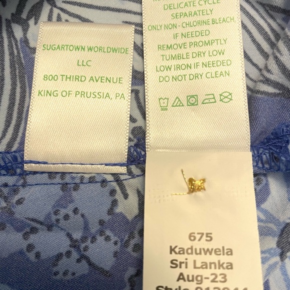 NWT Lilly Pulitzer Giavana UPF 50+ Tunic Size L - Picture 15 of 16